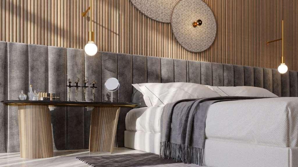 Joudyan Red Sea Mall Jeddah By Elaf Bilik gambar 3D rendering of a bedroom