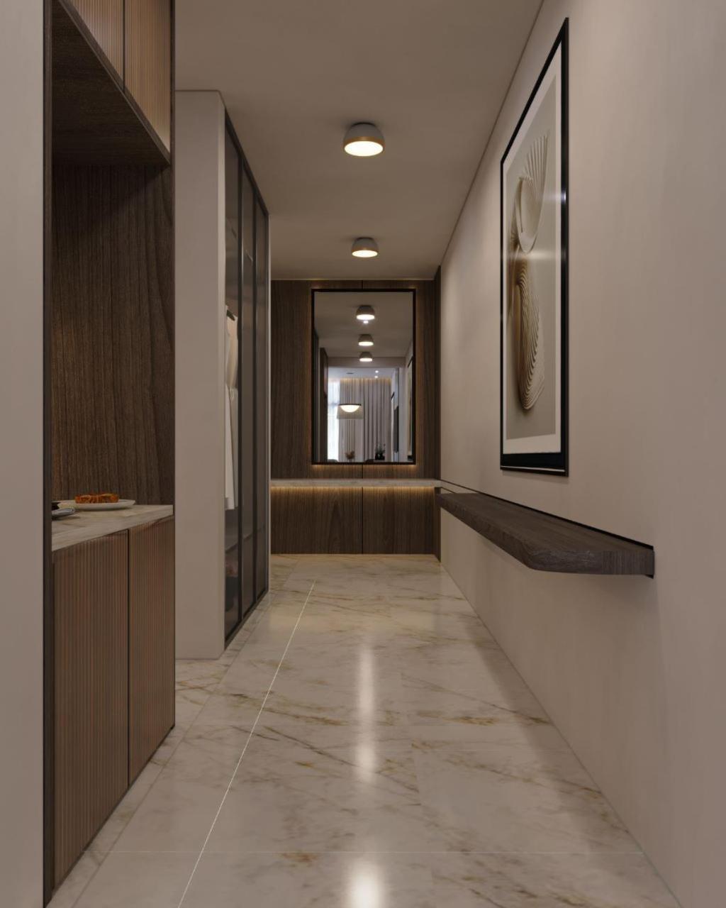 Joudyan Red Sea Mall Jeddah By Elaf Luaran gambar 3D interior visualization of a corridor