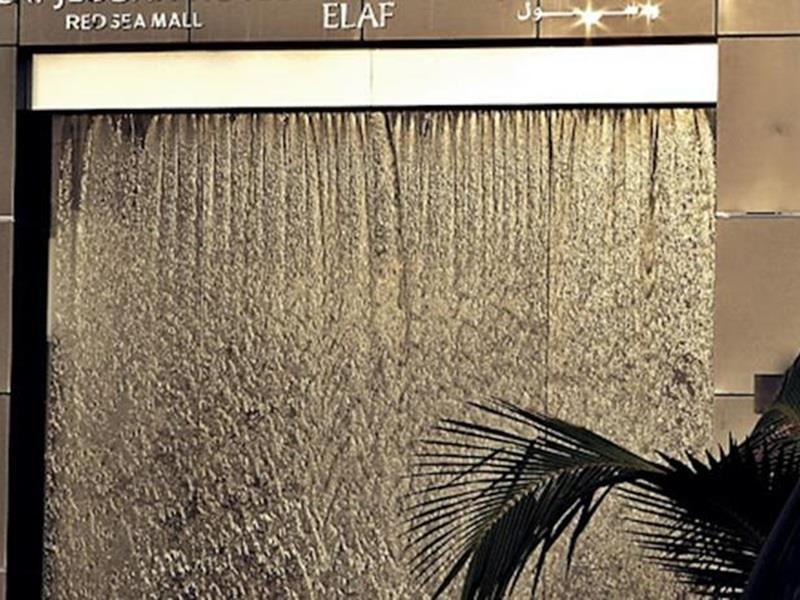 Joudyan Red Sea Mall Jeddah By Elaf Luaran gambar Waterfall at the entrance of the mall